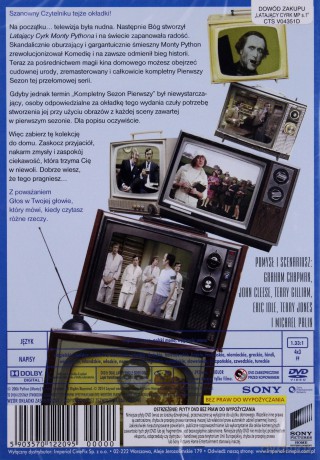 Latający Cyrk Monty Pythona sezon 1 [2DVD]