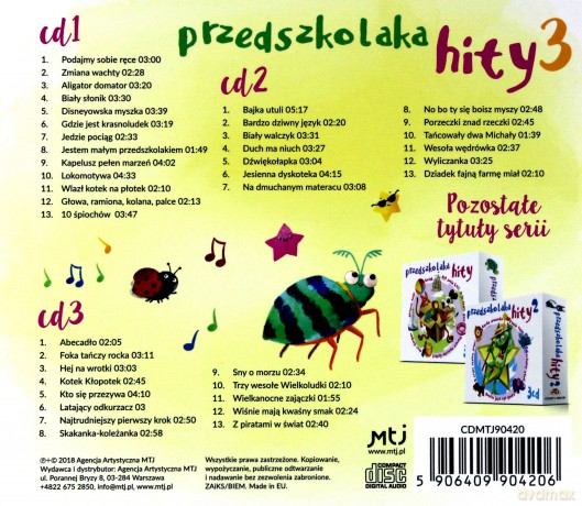 Przedszkolaka hity 3 [3CD]