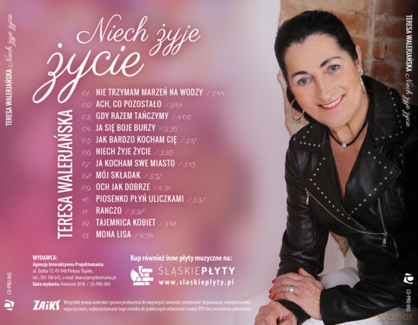 Teresa Walerjańska: Niech żyje życie [CD]