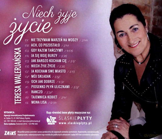 Teresa Walerjańska: Niech żyje życie [CD]