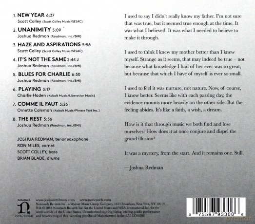 Joshua Redman: Still Dreaming [CD]