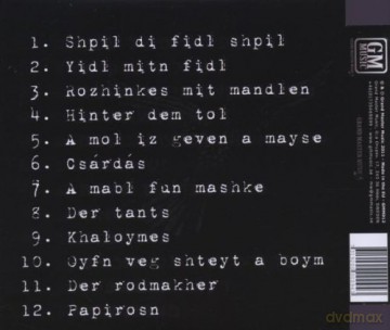 Dibbukim: Az A Foygl Un A Goylem Tantsn [CD]