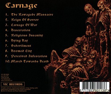 Burning Hatred: Carnage [CD]