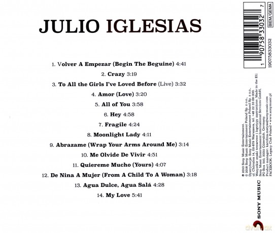 Julio Iglesias: Ikony muzyki [CD]