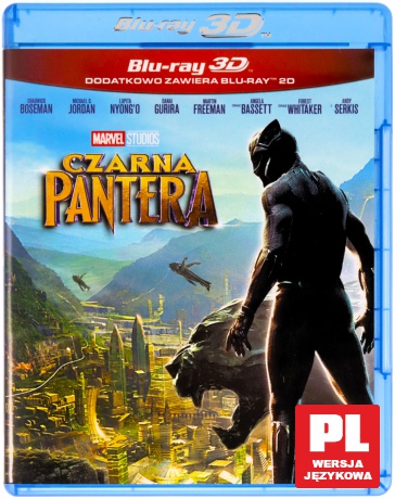Czarna Pantera [Blu-Ray 3D]+[Blu-Ray]