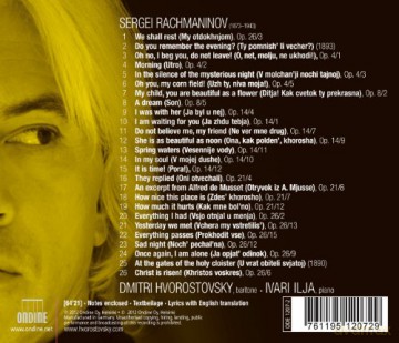 Dmitri Hvorostovsky: Romanzen [CD]
