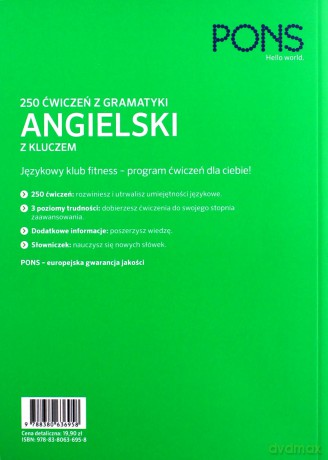 250 ćwiczeń z angielskiego. Gramatyka [KSIĄŻKA]