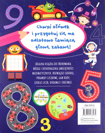 Absolutnie fantastyczne zabawy z liczbami - Claire Sipi, Magdalena Korobkiewicz, Emily Golden [KSIĄŻKA]