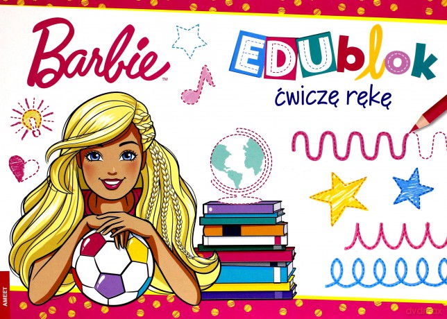 Barbie. EDUblok. Ćwiczę rękę [KSIĄŻKA]