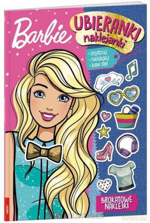 Barbie. Ubieranki, naklejanki [KSIĄŻKA]