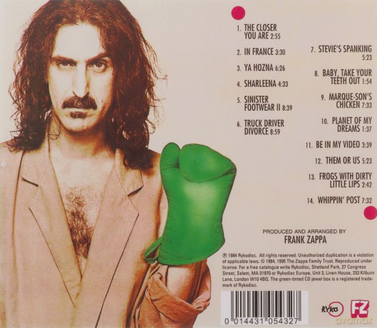Frank Zappa: Them Or Us [CD]
