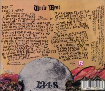 Frank Zappa: Uncle Meat [2CD]