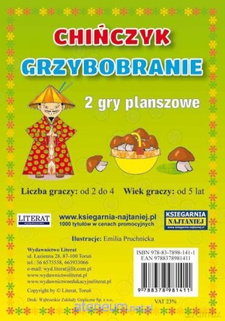 Chińczyk- Grzybobranie [GRA PLANSZOWA]