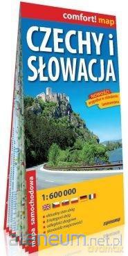 Comfort! map Czechy i Słowacja mapa samochodowa [KSIĄŻKA]