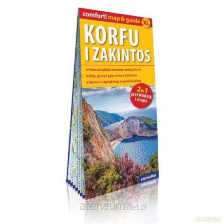 Comfort! map&guide Korfu i Zakintos 2w1 2018 [KSIĄŻKA]