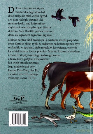 Doktor Dolittle i jego zwierzęta - Hugh Lofting [KSIĄŻKA]