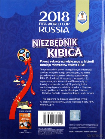 FIFA World Cup 2018 Russia Niezbędnik Kibica [KSIĄŻKA]
