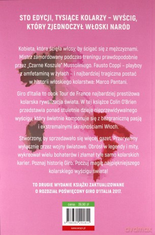 Giro d'Italia. Historia najpiękniejszego kolarskie - Colin O'Brien [KSIĄŻKA]