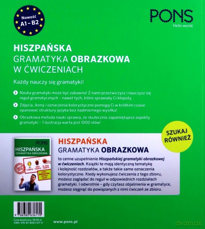 Gramatyka obrazkowa w ćwiczeniach -Hiszpański [KSIĄŻKA]