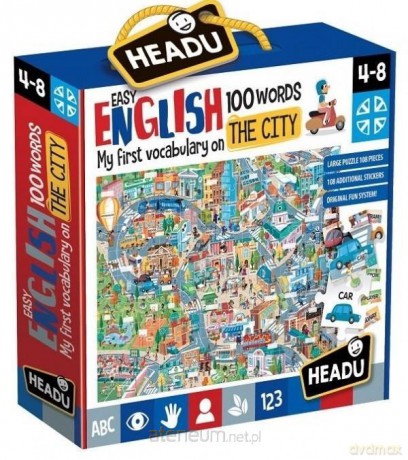 HEADU Angielski 100 słów - Miasto [PUZZLE]