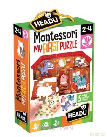 HEADU Montessori Moje pierwsze puzzle [PUZZLE]