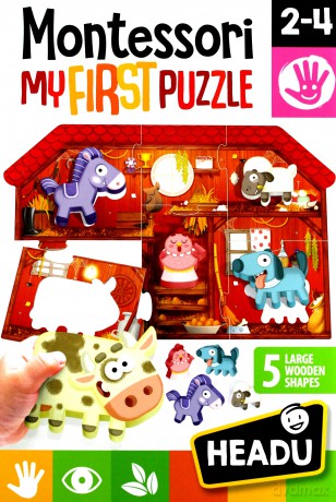 HEADU Montessori Moje pierwsze puzzle [PUZZLE]