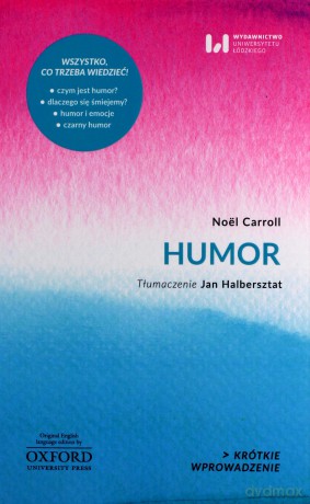 Humor - Noel Carroll [KSIĄŻKA]