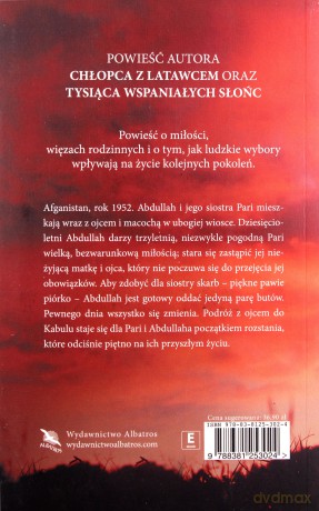 I góry odpowiedziały echem - Khaled Hosseini [KSIĄŻKA]