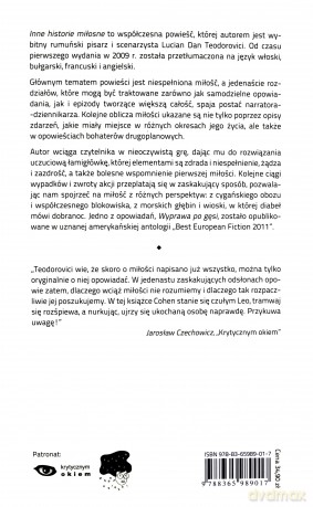 Inne historie miłosne - Lucian Dan Teodorovici [KSIĄŻKA]