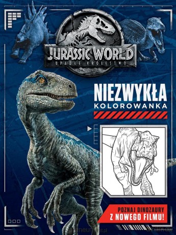 Jurassic World 2. Niezwykła kolorowanka - Jacqui Butler [KSIĄŻKA]