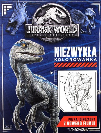 Jurassic World 2. Niezwykła kolorowanka - Jacqui Butler [KSIĄŻKA]
