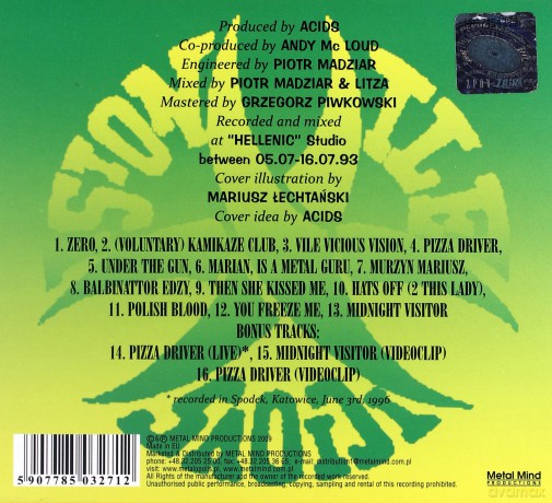 Acid Drinkers: Vile Vicious Vision (Remastered + Bonus Tracks) [CD]