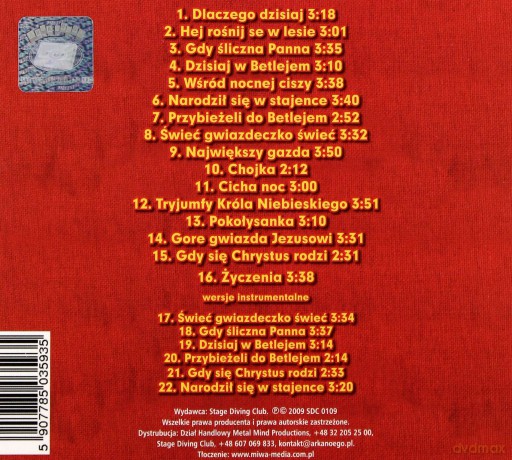 Arka Noego: Kolędy (digipack) [CD]