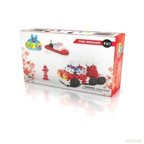 Klocki Meli Thematic Wozy Strażackie 4w1 [KLOCKI]