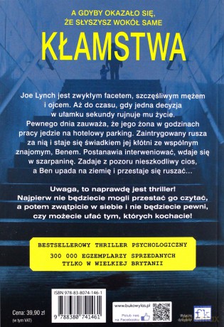 Kłamstwa - T.M. Logan [KSIĄŻKA]