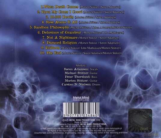 Artillery: When Death Comes [CD]