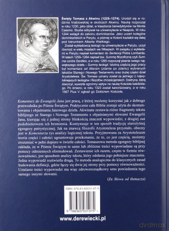 Komentarz do Ewangelii Jana - Św.Tmasz z Akwinu [KSIĄŻKA]