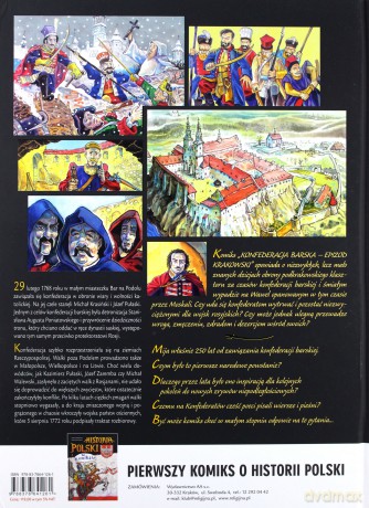 Konfederacja barska w komiksie - Paweł Kołodziejski [KOMIKS]