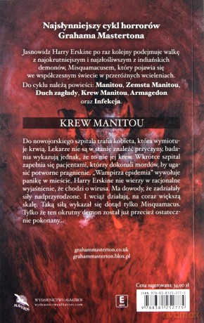 Krew Manitou - Graham Masterton [KSIĄŻKA]