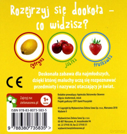 Maluch poznaje świat. Owoce [KSIĄŻKA]