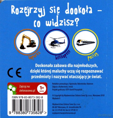 Maluch poznaje świat. Pojazdy [KSIĄŻKA]