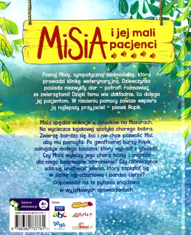 Misia i jej mali pacjenci. Wyjazd na Mazury - Aniela Cholewińska-Szkolik, Agnieszka Filipowska [KSIĄŻKA]
