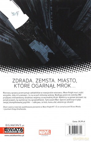 Moon Knight Z martwych powstaną (Tom 2) - Brian Wood, Greg Smallwood, Giuseppe Camuncoli [KOMIKS]