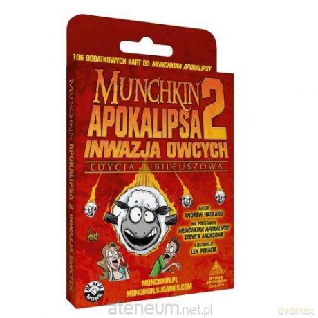 Munchkin Apokalipsa 2 Inwazja Owcych [KARTY]