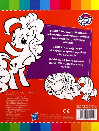 My Little Pony. Zadania i naklejki. Mały rysownik [KSIĄŻKA]