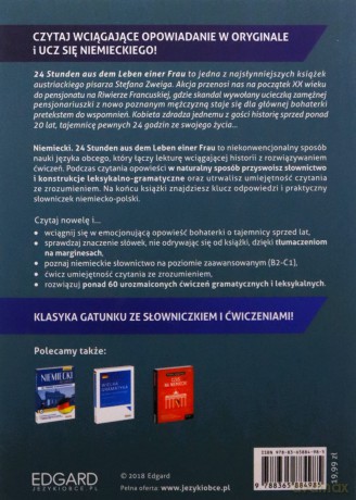 Niemiecki z ćwiczeniami 24 Stunden aus dem Leben - Stefan Zweig [KSIĄŻKA]