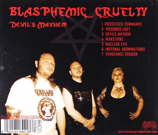 Blasphemic Cruelty: Devil's Mayhem [CD]