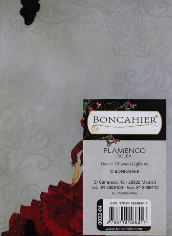 Notatnik ozdobny 0022-04 FLAMENCO Solea