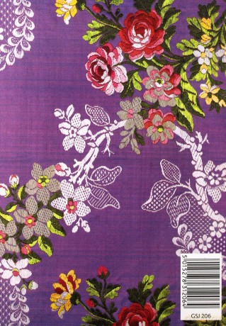 Notatnik ozdobny Purple Dress Fabric