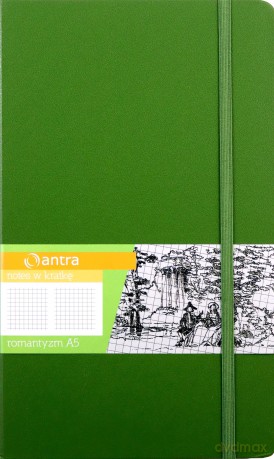 Notes A5 Kratka Romantyzm Khaki